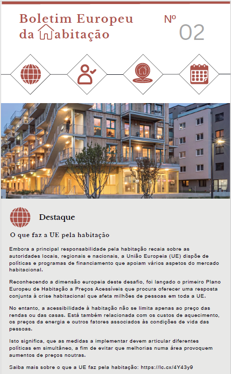 Boletim Europeu da Habitação nr 2