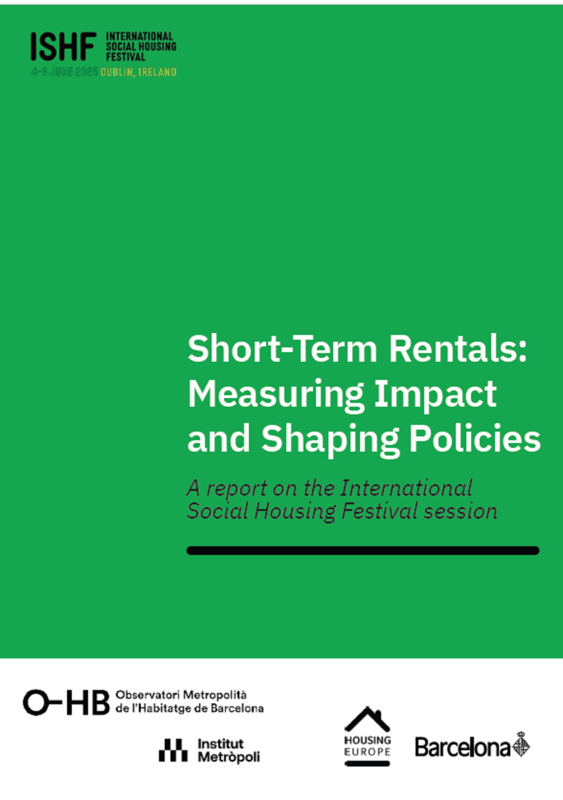 STR - Short-Term Rentals: Measuring Impact and Shaping Policies